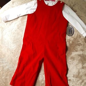 Young Boys Red Jumper
